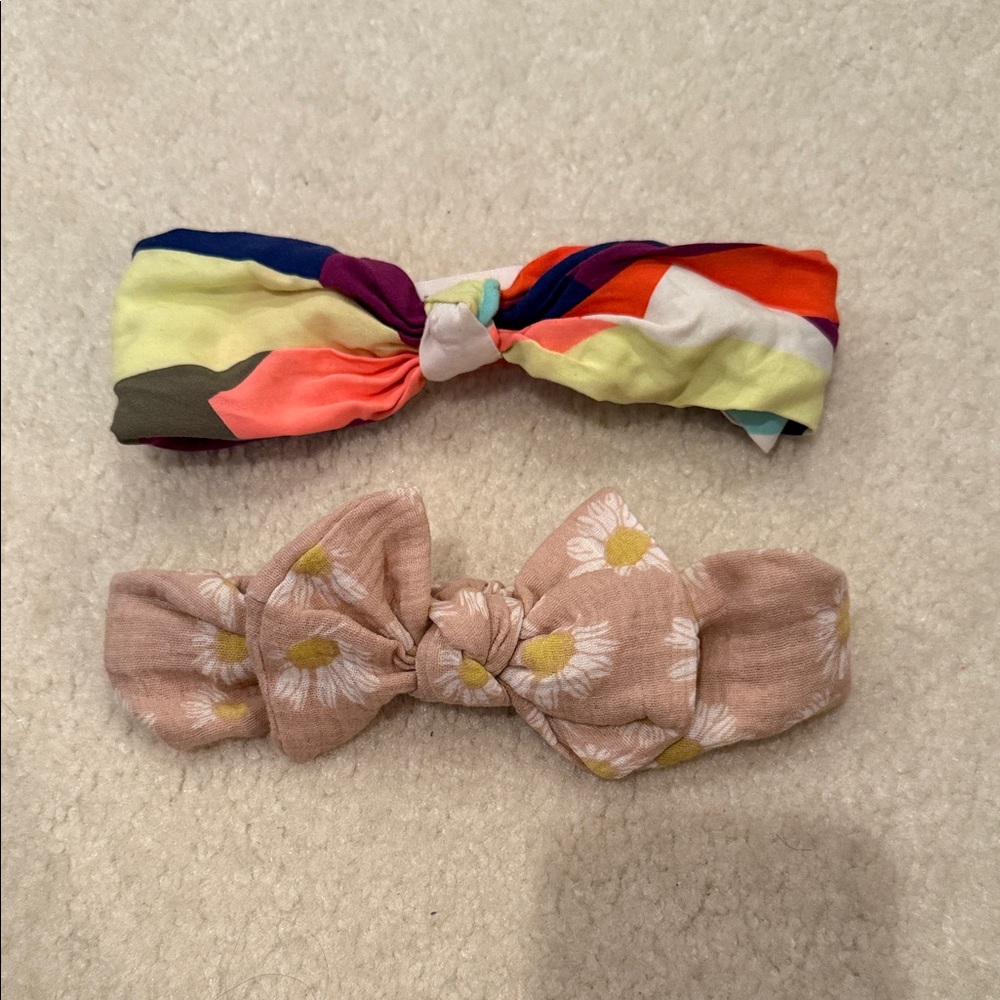 Crazy 8 Colorful and Floral Kids Toddler Headband Set